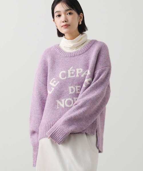 Gready Brilliant（グレディブリリアン）の「ＮＯＢＬＥボキシーニット（ニット/セーター・レディース・ラベンダー/サックスブルー・FREE）」の22枚目の写真