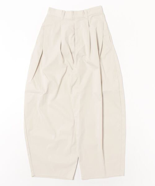 STYLEBLOCK(スタイルブロック)の「ミリタリーツイルサイドタックコクーンパンツ(その他パンツ・レディース・アイボリー/ベージュ/カーキ/ブラック・M)」の1枚目の写真