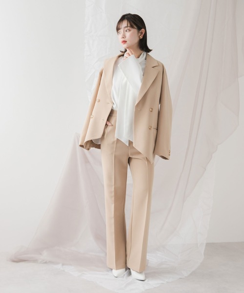 dolce. オケージョン セットアップ S ベージュ オケージョンセットアップ【大きいサイズ有】（スーツセット