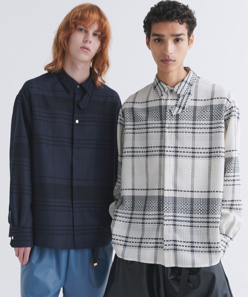 CULLNI（クルニ）の「Faux Leather Nylon Belt Easy Short Pant