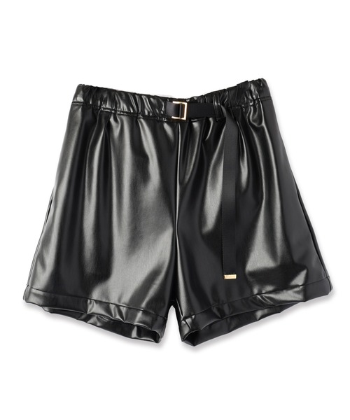 CULLNI(クルニ)の「Faux Leather Nylon Belt Easy Short Pant CULLNI(クルニ)の「Faux Leather Nylon Belt Easy Short Pant