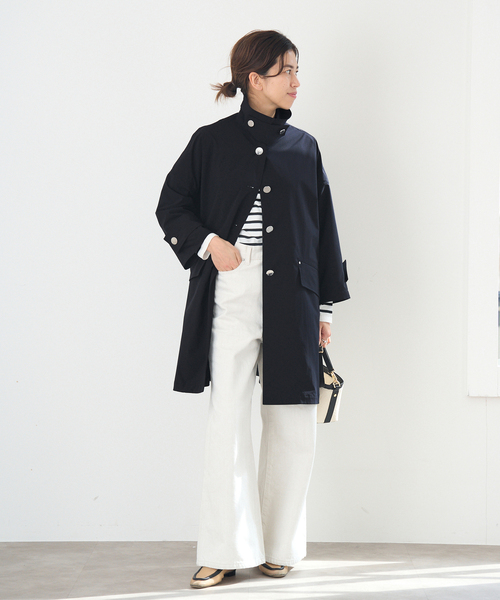 MACKINTOSHマッキントッシュ別注HUMBIE ステンカラーショートコート MACKINTOSH/マッキントッシュ 別注 HUMBIE ステンカラーショート