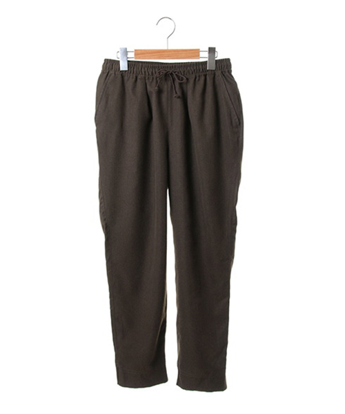 SEVENDAYS=SUNDAY(セブンデイズサンデイ)の「ポリエステル起毛 テーパードパンツ(その他パンツ・レディース・カーキ/グレー/ネイビー・MEDIUM/LARGE)」の2枚目の写真