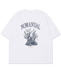 A'GEM/9 × .kom『NOMANUAL/ノーマニュアル』METAL CORAL REEF T-SHIRT/メタルコーラル リーフ TEE
