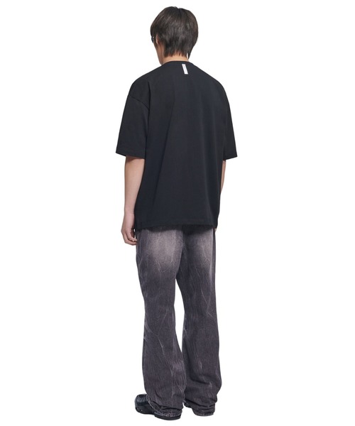 tシャツ A'GEM/9 × .kom 「NOMANUAL/ノーマニュアル」 RAW VISION T-SHIRT/RAW ビジョン TEE レディー NOMANUAL tシャツ A'GEM/9 × .kom 「NOMANUAL/ノーマニュアル