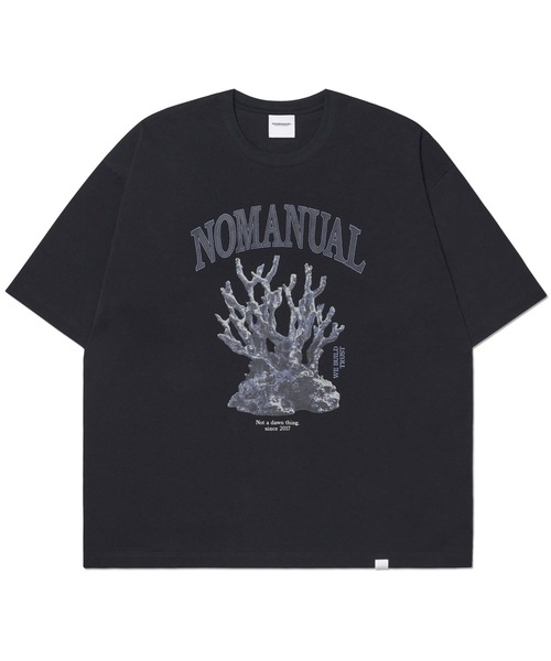 Tシャツ・カットソー NOMANUAL LONG SYMBOL T-SHIRT MY119 NOMANUAL(ノーマニュアル) Tシャツ・カットソー(メンズ) - 海外