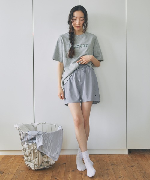 Unblend(アンブレンド)の「【Unblend】ロゴ刺繍 アソート レイヤードトランクス / ショートパンツ(その他パンツ・レディース・ブラック系/ブラック系1/ネイビー系/ブルー系・FREE)」の9枚目の写真