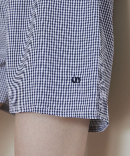 Unblend(アンブレンド)の「【Unblend】ロゴ刺繍 アソート レイヤードトランクス / ショートパンツ(その他パンツ・レディース・ブラック系/ブラック系1/ネイビー系/ブルー系・FREE)」の16枚目の写真