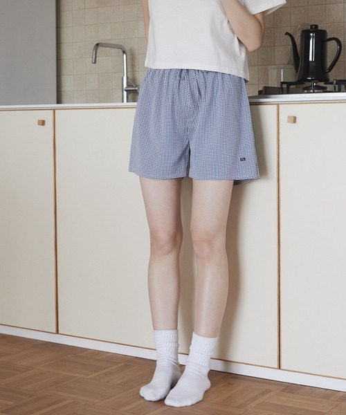 Unblend(アンブレンド)の「【Unblend】ロゴ刺繍 アソート レイヤードトランクス / ショートパンツ(その他パンツ・レディース・ブラック系/ブラック系1/ネイビー系/ブルー系・FREE)」の18枚目の写真