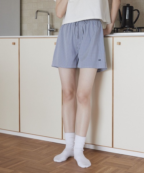 Unblend(アンブレンド)の「【Unblend】ロゴ刺繍 アソート レイヤードトランクス / ショートパンツ(その他パンツ・レディース・ブラック系/ブラック系1/ネイビー系/ブルー系・FREE)」の19枚目の写真
