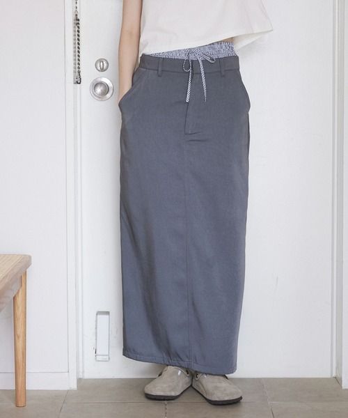Unblend(アンブレンド)の「【Unblend】ロゴ刺繍 アソート レイヤードトランクス / ショートパンツ(その他パンツ・レディース・ブラック系/ブラック系1/ネイビー系/ブルー系・FREE)」の22枚目の写真