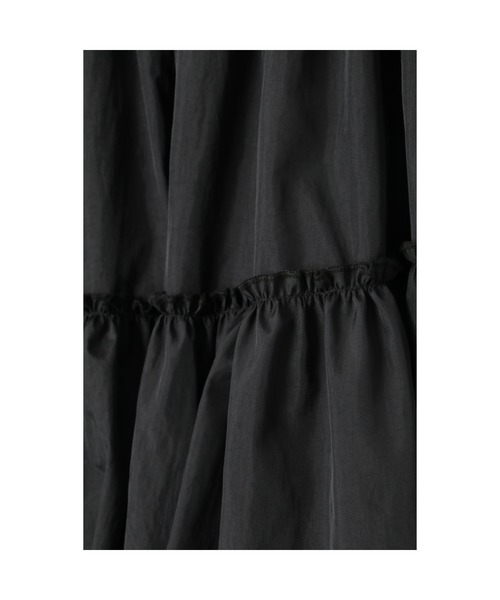 notch.（ノッチ）の「【 notch. by yui 】ナイロンティアードスカート（スカート・レディース・オフホワイト/ブラック・TM/M）」の12枚目の写真