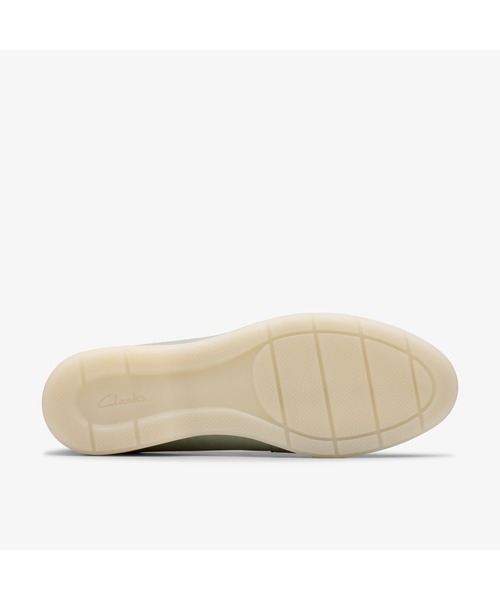 Clarks(クラークス)の「Narini Edge / ナリニエッジ(ライトグリーンスエード)(ローファー・レディース・ライトグリーン・UK5/UK6/UK4/UK3.5/UK4.5/UK5.5/UK3)」の6枚目の写真