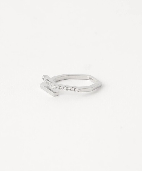 BEAUTY&YOUTH UNITED ARROWS(ビューティーアンドユースユナイテッドアローズ)の「メタル オクタゴン リング(リング・レディース・ゴールド/シルバー・FREE)」の7枚目の写真