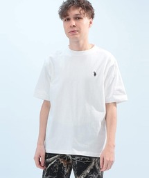 U.S. POLO ASSN. ワンポイント クルーネック 半袖 Tシャツ PLM42227