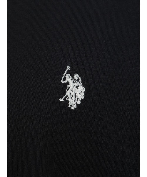 U.S. POLO ASSN.(ユーエスポロアッスン)の「U.S. POLO ASSN. ワンポイント クルーネック 半袖 Tシャツ PLM42227(Tシャツ/カットソー・メンズ・グリーン/ホワイト/ブラック/ピンク/ダークブラウン/ネイビー・M/L/LL)」の21枚目の写真