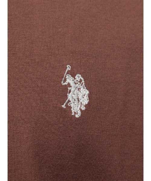 U.S. POLO ASSN.(ユーエスポロアッスン)の「U.S. POLO ASSN. ワンポイント クルーネック 半袖 Tシャツ PLM42227(Tシャツ/カットソー・メンズ・グリーン/ホワイト/ブラック/ピンク/ダークブラウン/ネイビー・M/L/LL)」の22枚目の写真