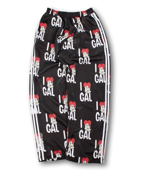 GALFY(ガルフィー)の「【GALFY/ガルフィー】 I LOVE GALジャージパンツ(その他パンツ・レディース・サックスブルー/ピンク/ブラック・FREE)」の10枚目の写真
