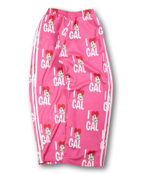 GALFY(ガルフィー)の「【GALFY/ガルフィー】 I LOVE GALジャージパンツ(その他パンツ・レディース・サックスブルー/ピンク/ブラック・FREE)」の12枚目の写真
