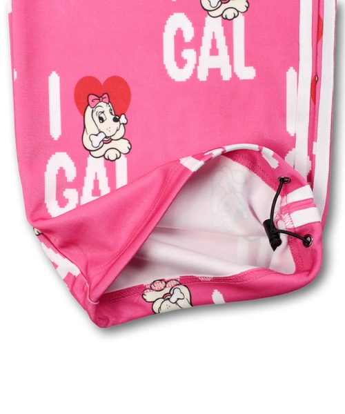 GALFY(ガルフィー)の「【GALFY/ガルフィー】 I LOVE GALジャージパンツ(その他パンツ・レディース・サックスブルー/ピンク/ブラック・FREE)」の17枚目の写真