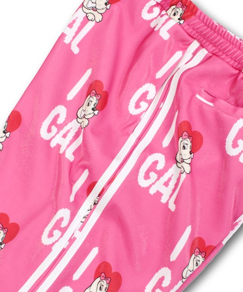 GALFY(ガルフィー)の「【GALFY/ガルフィー】 I LOVE GALジャージパンツ(その他パンツ・レディース・サックスブルー/ピンク/ブラック・FREE)」の16枚目の写真