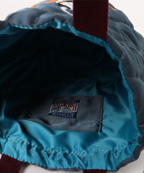 HOUSTON(ヒューストン)の「HOUSTON / SATIN EFFECT BAG(CAT) / 6007W(ショルダーバッグ・レディース・ピンク/ミント/ネイビー・ONESIZE)」の6枚目の写真