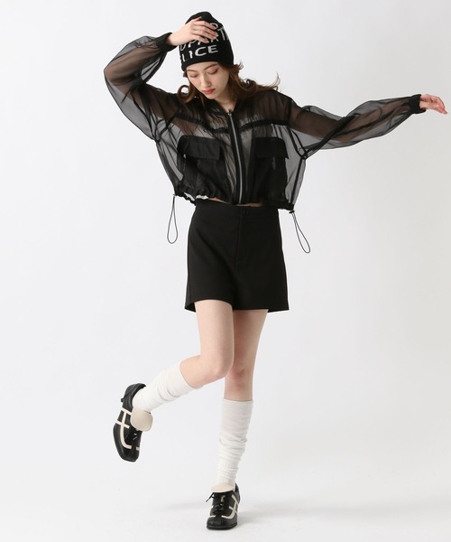 FOREVER 21（フォーエバー トゥエンティーワン）の「【2025SS】スタイリッシュショートパンツ（その他パンツ・レディース・ブラック/グレー・SMALL/MEDIUM）」の7枚目の写真