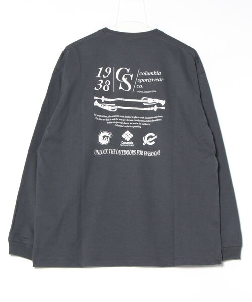 コロンビア 長袖Tシャツ Columbia メンズ レディース バックプリント UVカット 吸湿速乾 PFG 釣り ロンT PM0334 Columbia コロンビア 長袖Tシャツ メンズ レディース バック