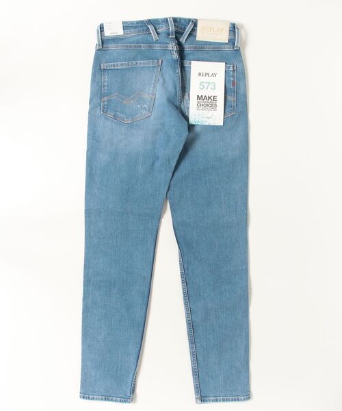 REPLAY(リプレイ)の「スリムフィットANBASSオーガニックコットンダメージデニム(デニムパンツ・メンズ・ブルー・W30xL32/W31xL32/W32xL32/W33xL32/W34xL32/W36xL32/W28xL32/W29xL32)」の7枚目の写真