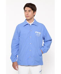 PING ピン　メンズナイロンブルゾン PING APPAREL】ストレッチクロスハーフジップブルゾン ＜AddElm