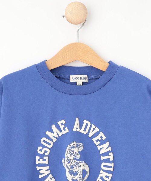 SHOO・LA・RUE（シューラルー）の「【100-150cm/洗える/兄弟リンク可】BOYSプリントアソートロンT（Tシャツ/カットソー・キッズ・ブラック/オリーブ/ブルー系その他・10/11/12/13/14/15 ）」の8枚目の写真