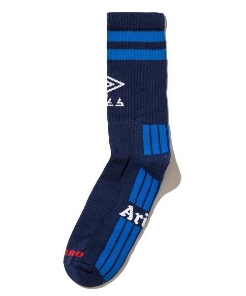 UMBRO（アンブロ）の「UMBRO Eye Sock（アンブロ アイ ソックス）（ソックス/靴下・メンズ・ブルー・23-25cm/25-27CM）」の2枚目の写真