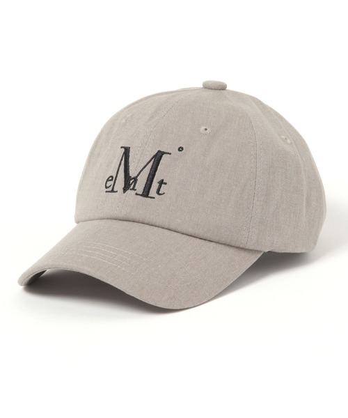 MUCENT（ムセント）の「【UNISEX】MUCENT／シグネチャーCAP（キャップ・レディース・ライトブルー/ブラック/カーキ/クリーム/ベビーピンク/グレー/ライトブラウン/アクア/その他1/その他2/グリーン/ボルドー/ピンク・FREE）」の3枚目の写真
