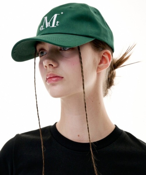 MUCENT（ムセント）の「【UNISEX】MUCENT／シグネチャーCAP（キャップ・レディース・ライトブルー/ブラック/カーキ/クリーム/ベビーピンク/グレー/ライトブラウン/アクア/その他1/その他2/グリーン/ボルドー/ピンク・FREE）」の6枚目の写真