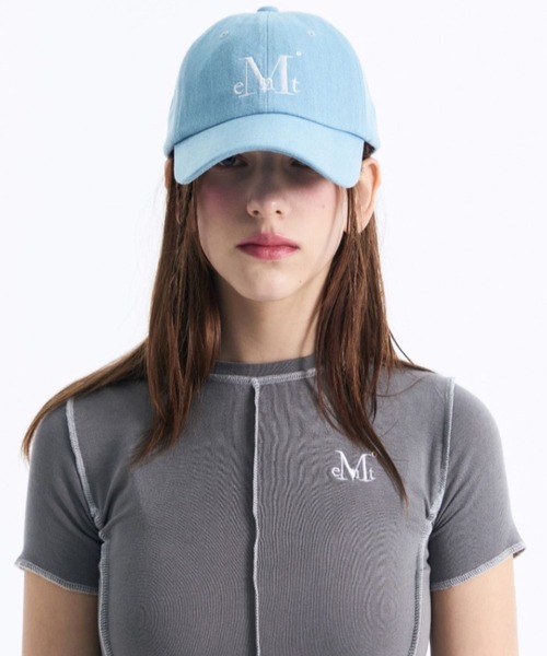 MUCENT（ムセント）の「【UNISEX】MUCENT／シグネチャーCAP（キャップ・レディース・ライトブルー/ブラック/カーキ/クリーム/ベビーピンク/グレー/ライトブラウン/アクア/その他1/その他2/グリーン/ボルドー/ピンク・FREE）」の19枚目の写真