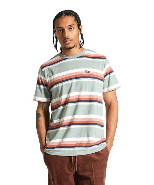 セール】【BRIXTON】 HILT STITH S/S KNIT（Tシャツ/カットソー