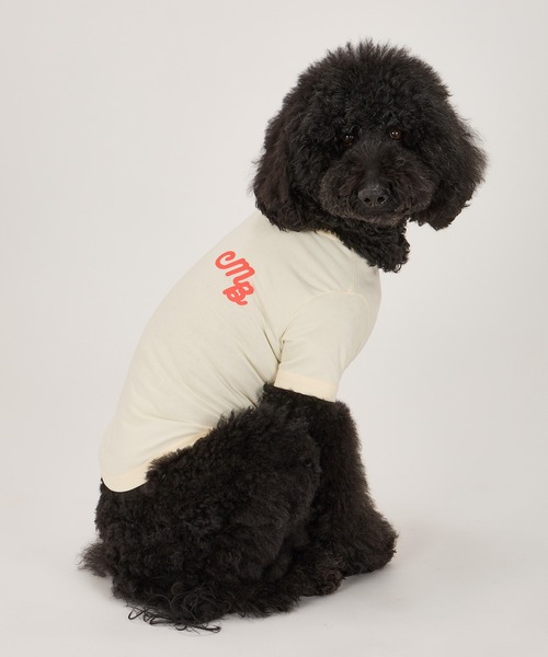 MANDARINE BROTHERS(マンダリンブラザーズ)の「パフィーロゴクールTシャツ/中型犬・大型犬/3L/4L/5L(ペットウェア・レディース・ブルー系その他/コーラル/アイボリー/ライトグレー・4L/5L/3L)」の3枚目の写真