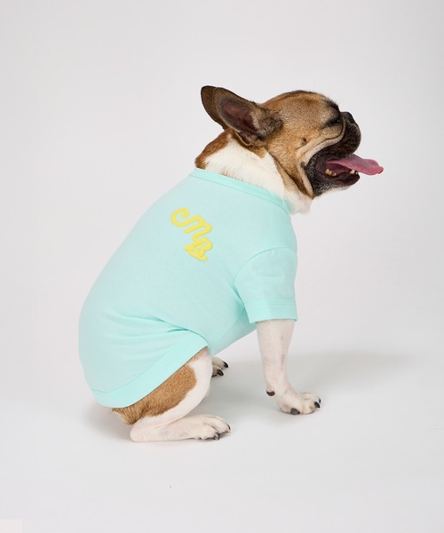 MANDARINE BROTHERS(マンダリンブラザーズ)の「パフィーロゴクールTシャツ/中型犬・大型犬/3L/4L/5L(ペットウェア・レディース・ブルー系その他/コーラル/アイボリー/ライトグレー・4L/5L/3L)」の11枚目の写真