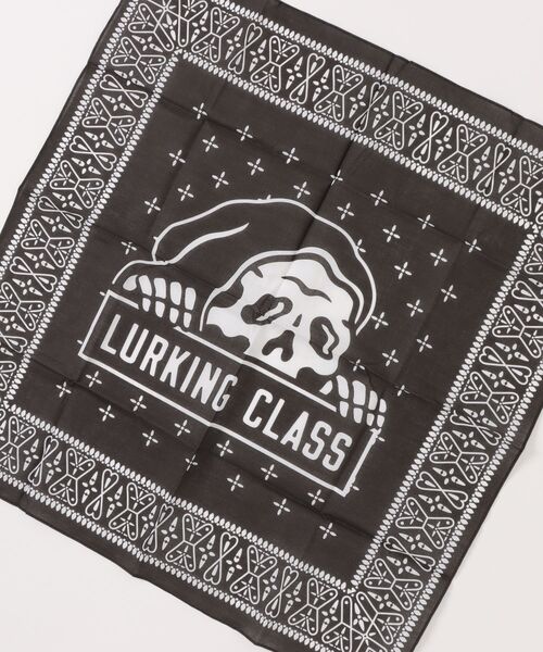 LURKING CLASS 骸骨デザインキャップ ムラサキスポーツ限定】LURKING CLASS/ラーキングクラス