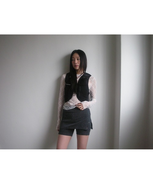 Didot.showroom（ディドット ショールーム）の「【DIDOT.】シアーダイヤレースTEE（Tシャツ/カットソー・レディース・ブラック/クリーム/ホワイト・FREE）」の14枚目の写真