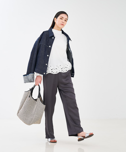 collex(コレックス)の「【collex限定】【KURO/クロ】デニムジャケット(デニムジャケット・レディース・インディゴブルー・フリー)」の5枚目の写真