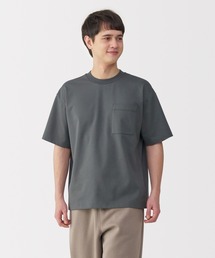 紳士 涼感UVカットワイド半袖Tシャツ