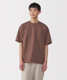 紳士 涼感UVカットワイド半袖Tシャツ