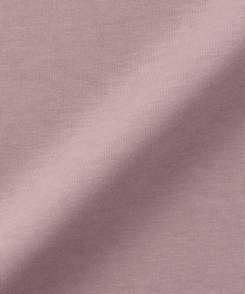 無印良品（ムジルシリョウヒン）の「紳士　涼感ＵＶカットワイド半袖Ｔシャツ（Tシャツ/カットソー・メンズ・ブラック/ホワイト/ライトグレー/ライトブルー/ライトピンク/グレー系/ブラウン系/スモーキーグリーン系/ダークグリーン/バーガンディー・S/M/L/XL）」の17枚目の写真