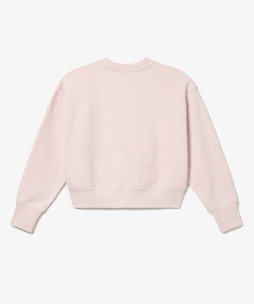 LACOSTE(ラコステ)の「クロップドクルーネックスウェット(スウェット・レディース・ライトピンク/ホワイト・36/34/40/38)」の18枚目の写真