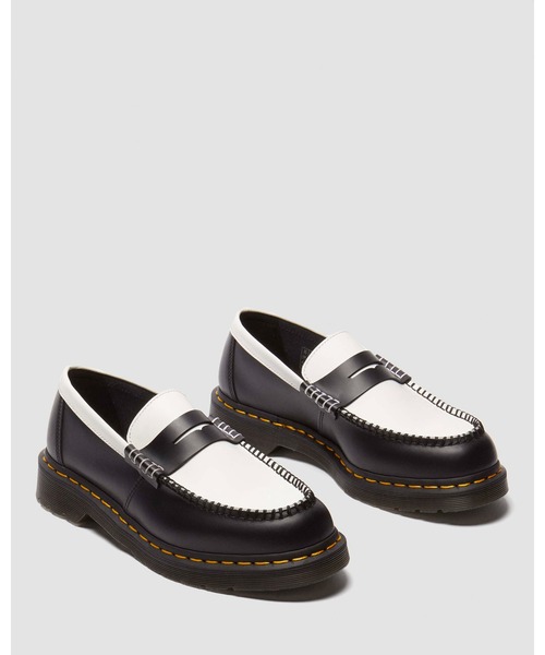 Dr. Martens(ドクターマーチン)の「Dr. Martens/ドクターマーチン PENTON ローファー 41185001(ローファー・レディース・ブラック×ホワイト・UK5/UK10/UK7/UK8/UK9/UK6/UK4/UK3/UK11)」の10枚目の写真