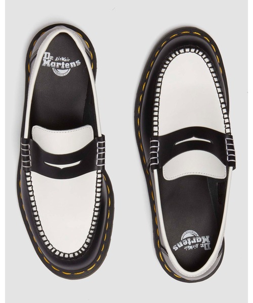 Dr. Martens(ドクターマーチン)の「Dr. Martens/ドクターマーチン PENTON ローファー 41185001(ローファー・レディース・ブラック×ホワイト・UK5/UK10/UK7/UK8/UK9/UK6/UK4/UK3/UK11)」の5枚目の写真