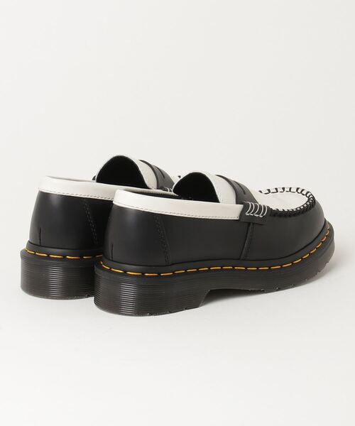Dr. Martens(ドクターマーチン)の「Dr. Martens/ドクターマーチン PENTON ローファー 41185001(ローファー・レディース・ブラック×ホワイト・UK5/UK10/UK7/UK8/UK9/UK6/UK4/UK3/UK11)」の3枚目の写真