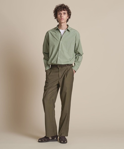 UNITED ARROWS（ユナイテッドアローズ）の「【マルチサイズ】TR ドレープ ストレート イージースラックス（スラックス・メンズ・ネイビー/ブラウン/ダークグレー/オリーブ/グレー/ナチュラル/ベージュ/ブラック・マルチサイズ）」の7枚目の写真