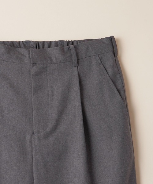 UNITED ARROWS（ユナイテッドアローズ）の「【マルチサイズ】TR ドレープ ストレート イージースラックス（スラックス・メンズ・ネイビー/ブラウン/ダークグレー/オリーブ/グレー/ナチュラル/ベージュ/ブラック・マルチサイズ）」の17枚目の写真